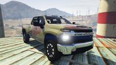 Chevy 2026 Silverado HD: Vojska Srbije | Serbian Army [ADD-ON | HQ]